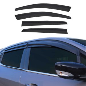 Volkswagen Golf Wind Deflector - Omac - Acrylic 4 Pcs - Black - 2015